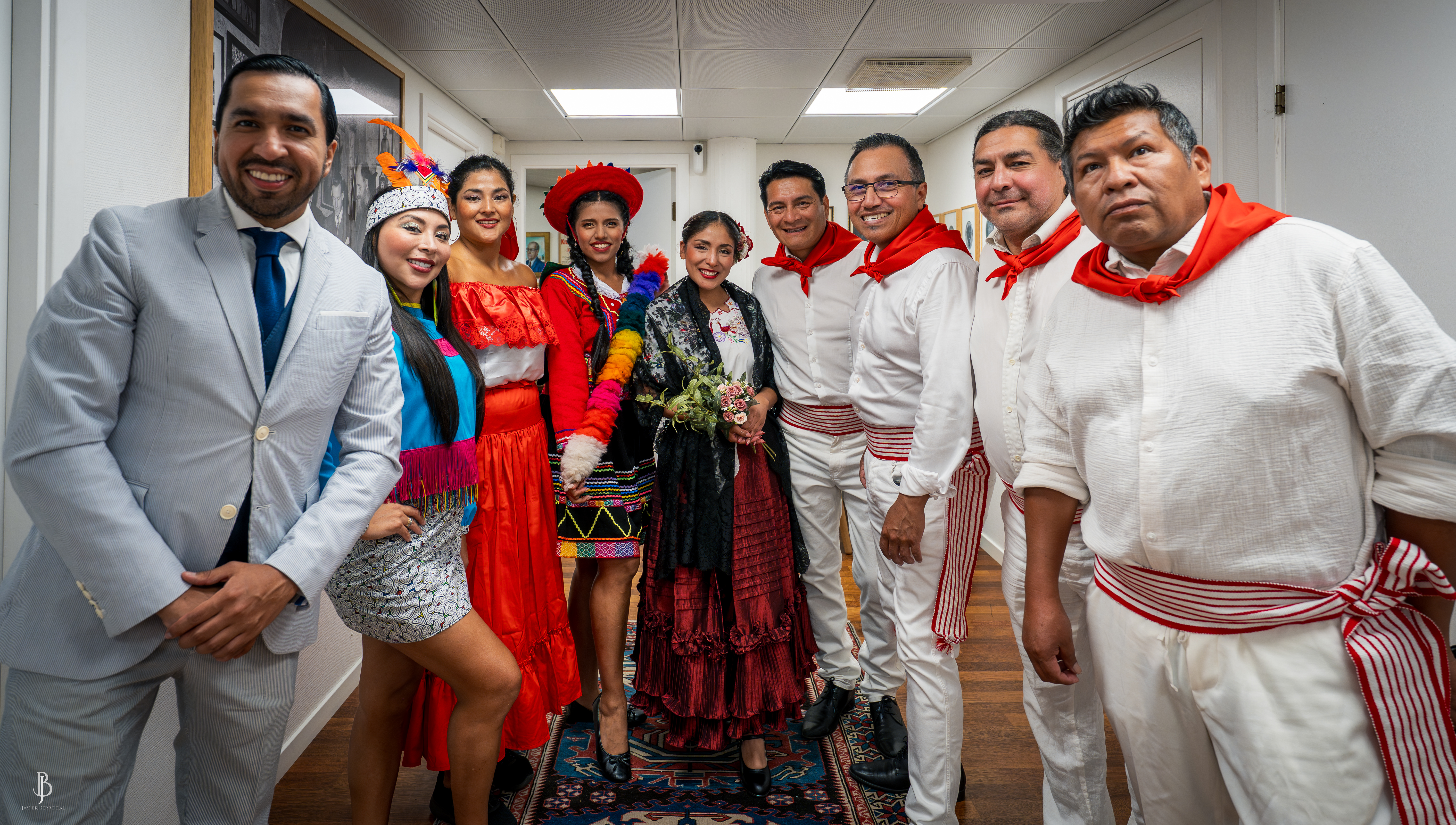 Photographic scene from a Chaska cultural gathering